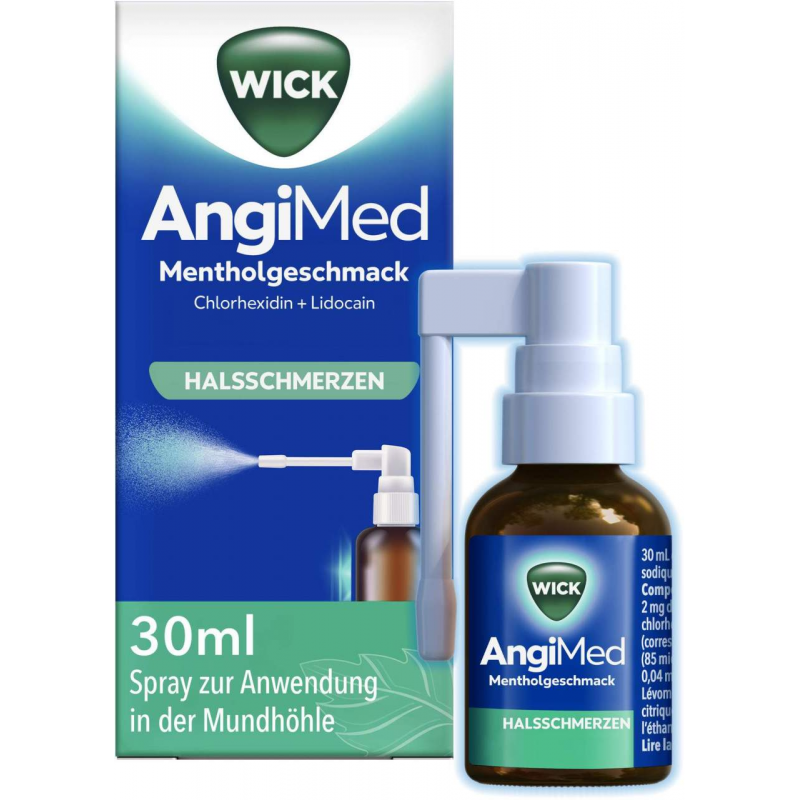 WICK AngiMed Mentholgeschmack 30 ml Spray