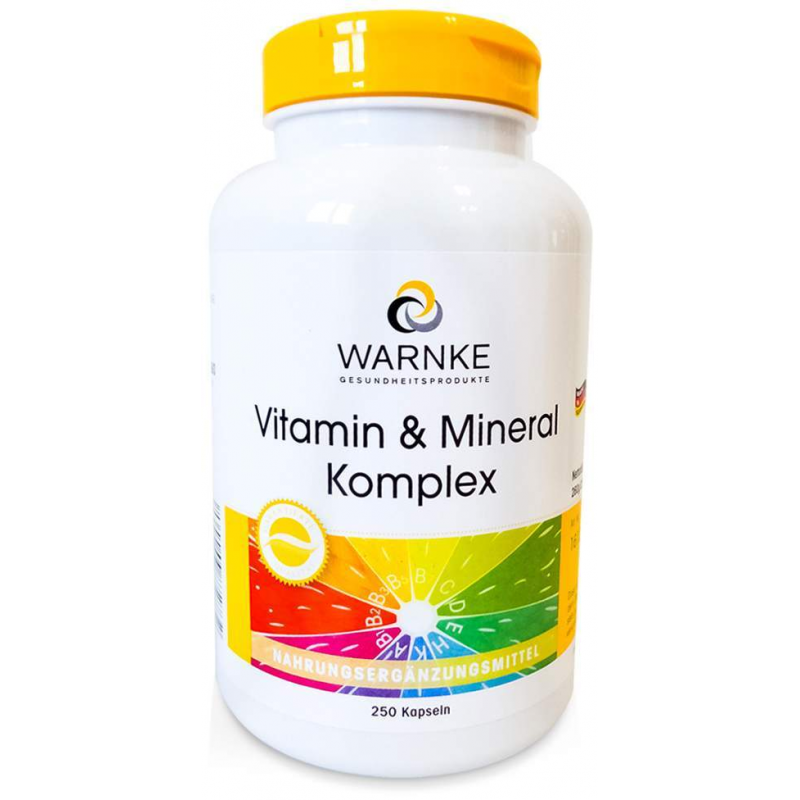 Vitamin und Mineral Komplex 250 Kapseln