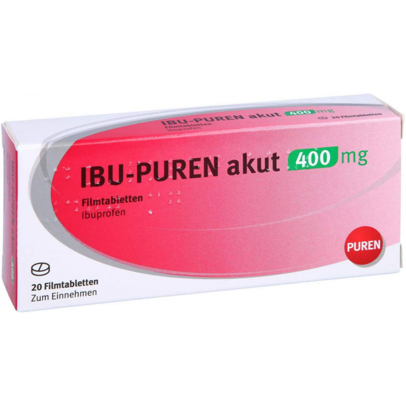 Ibu Puren Akut 400 mg 20 Filmtabletten