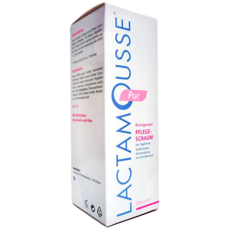 Lactamousse 125 ml Pflegeschaum Für Intimbereich