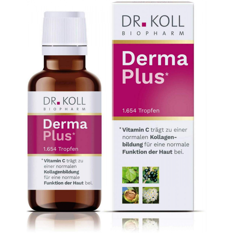 Derma Plus Dr.Koll Gemmo Komplex Walnuss Vitamin C Tropfen 50 ml