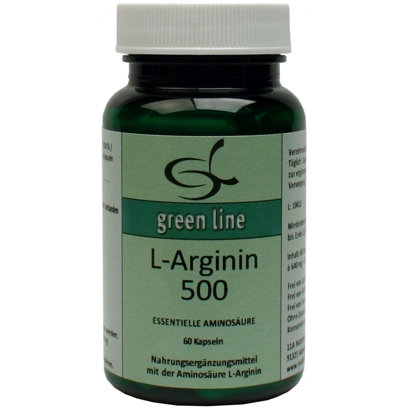 L-Arginin 500 Kapseln 60 Kapseln