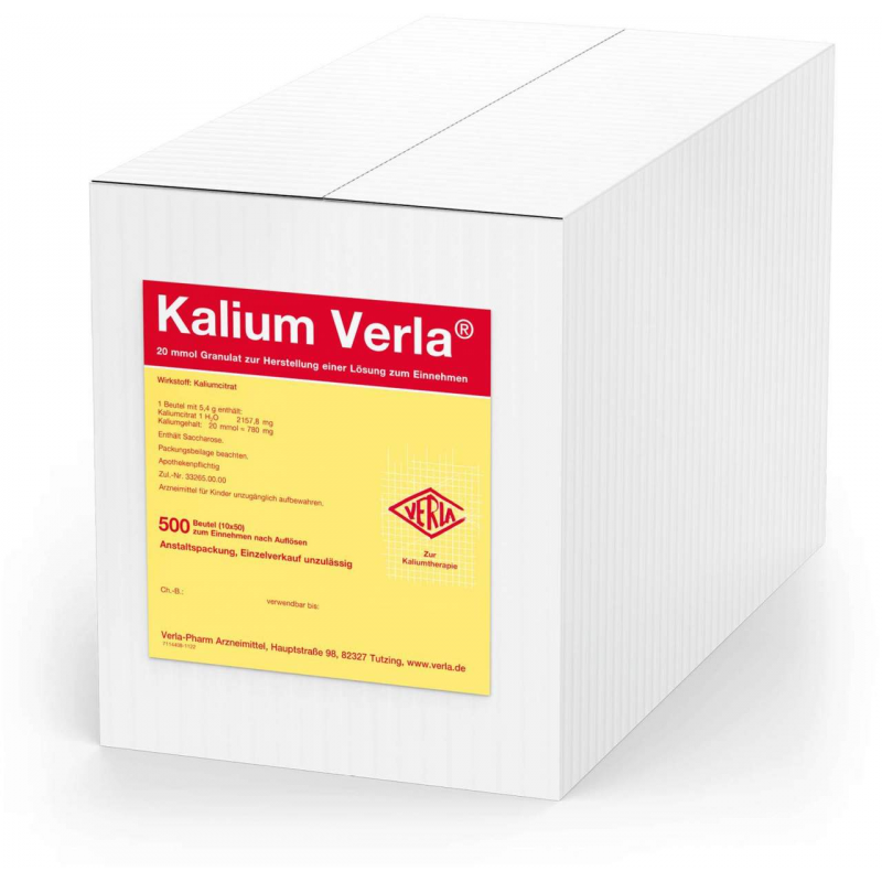 Kalium Verla Granulat 500 Beutel