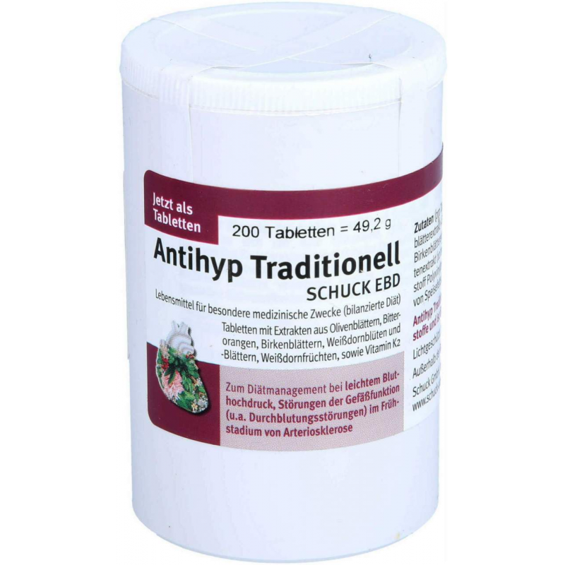 Antihyp Traditionell Schuck Ebd Tabletten 120 Stück