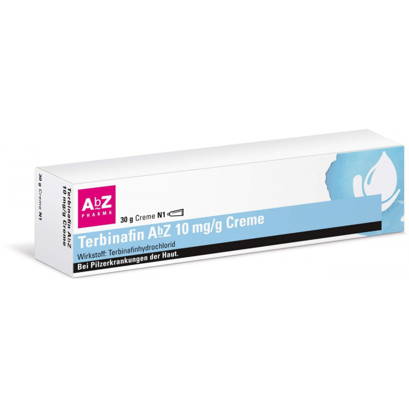 Terbinafin AbZ 10 mg je g 30 g Creme