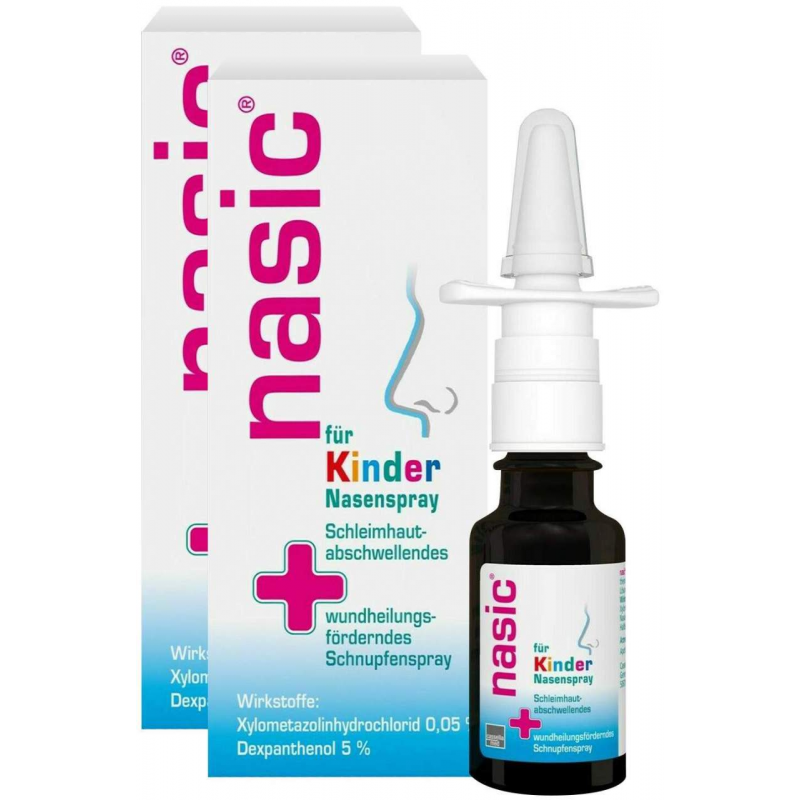 Nasic für Kinder Nasenspray 2 x 10 ml