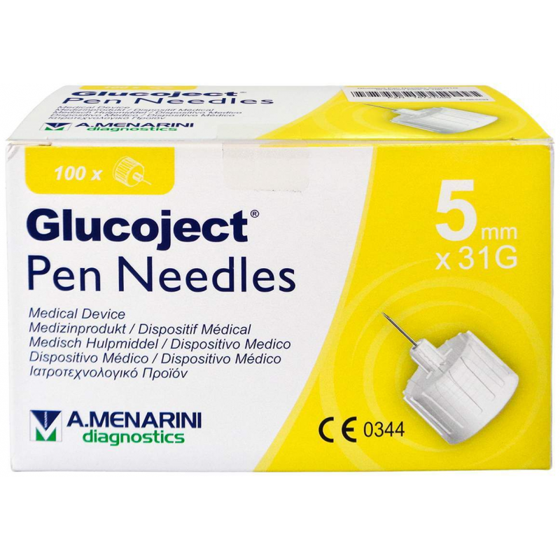 Glucoject Pen-Nadeln 31 Gx5 mm 0,25 mm