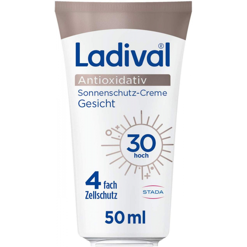 Ladival Antioxidativ Sonnenschutz Creme Gesicht LSF 30 50 ml