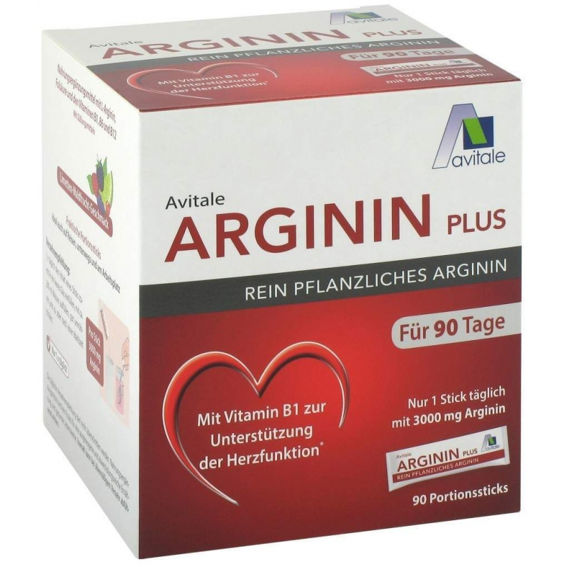 Arginin Plus Vitamin B1+b6+b12+folsäure 90 Sticks