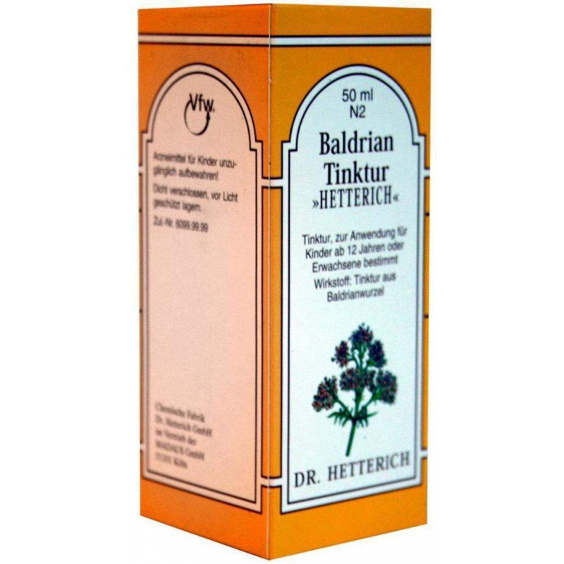 Baldriantinktur Hetterich 50 ml