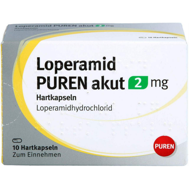 Loperamid Puren Akut 2 mg Hartkapseln