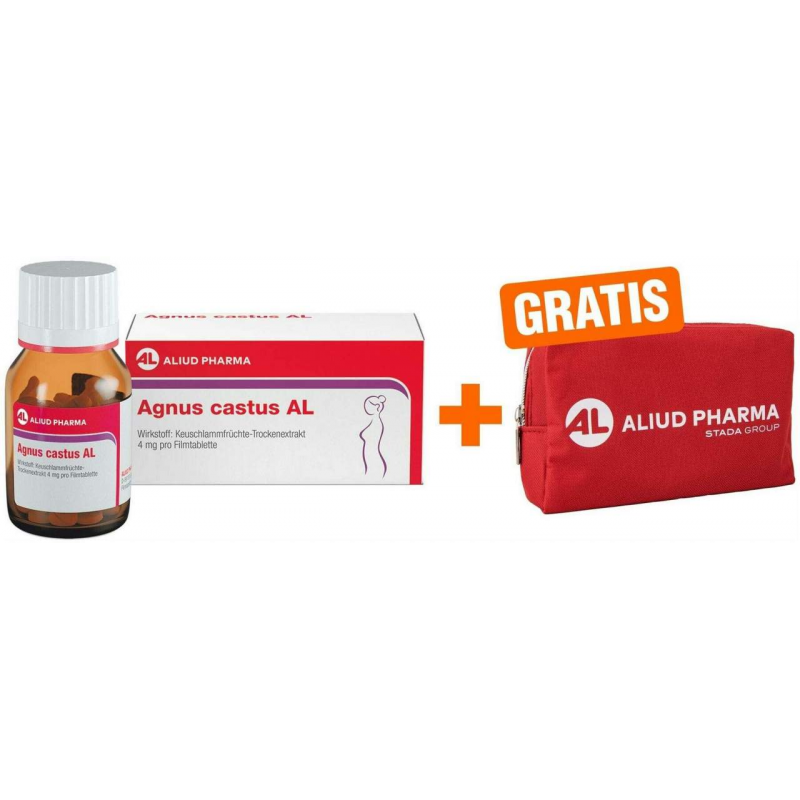 Agnus castus AL 100 Tabletten + gratis Medikamententasche 1 Stück