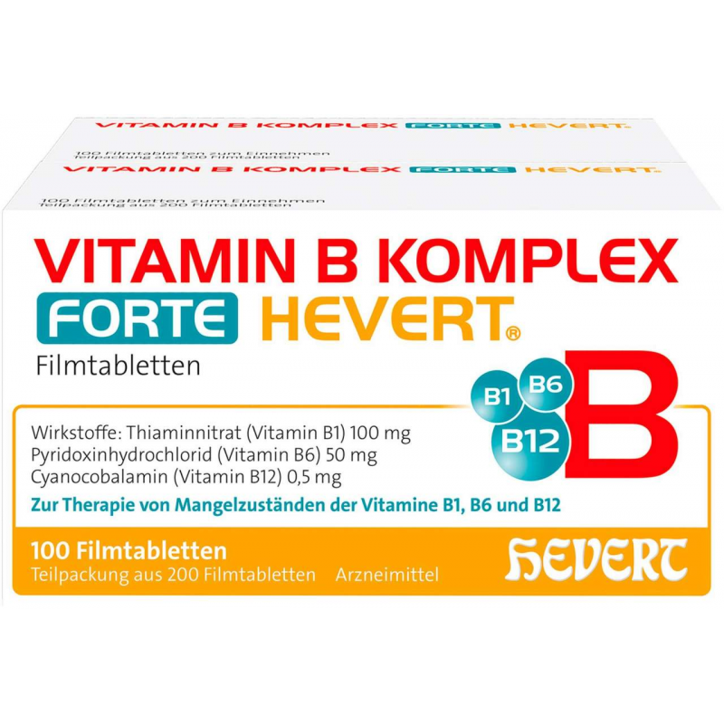 Vitamin B Komplex Forte Hevert 200 Tabletten