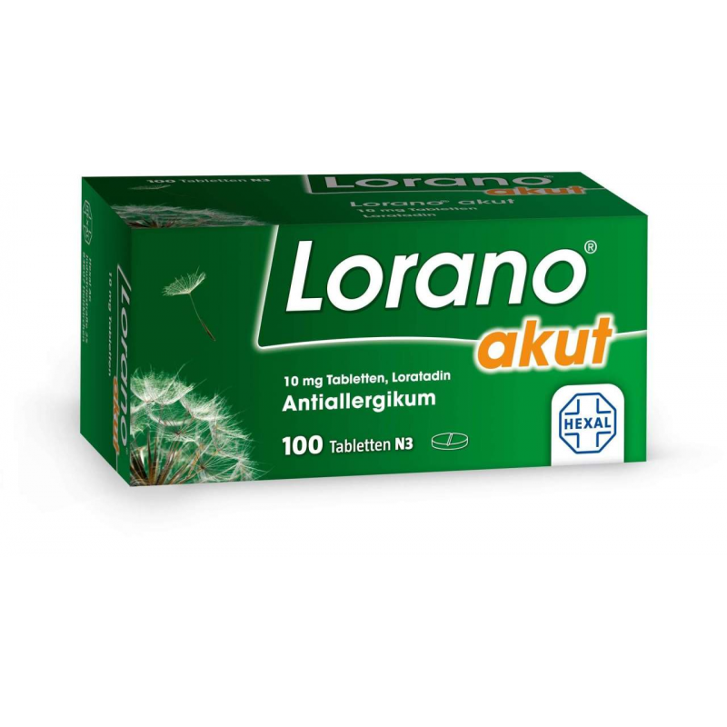 Lorano akut Antiallergikum 100 Tabletten