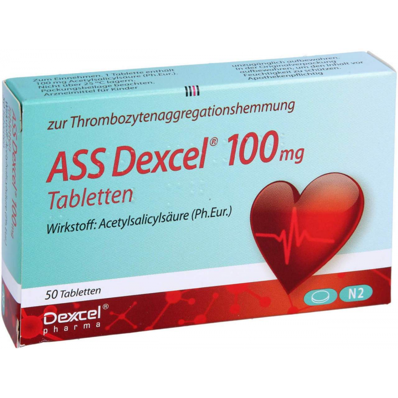 Ass Dexcel 100 mg 50 Tabletten