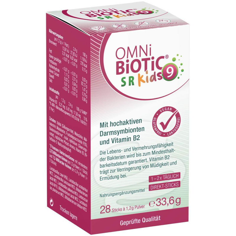 Omni-Biotic Sr-9 Kids 28 Pulversticks