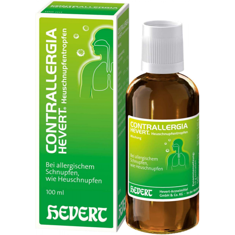 Contrallergia Hevert 100 ml Heuschnupfentropfen