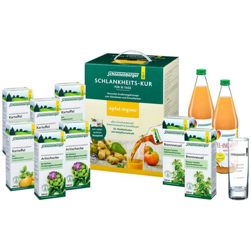 Schlankheits-Kur Apfel-Ingwer