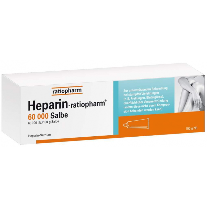 Heparin Ratiopharm 60.000 Salbe 150 g