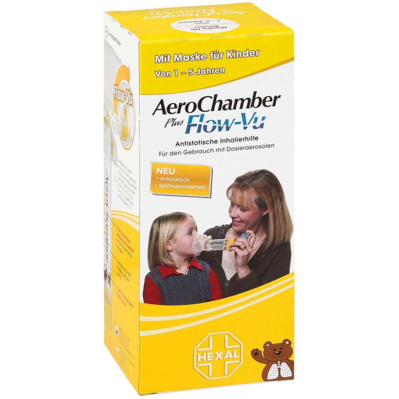 Aerochamber Hexal Mit Maske Für Kinder