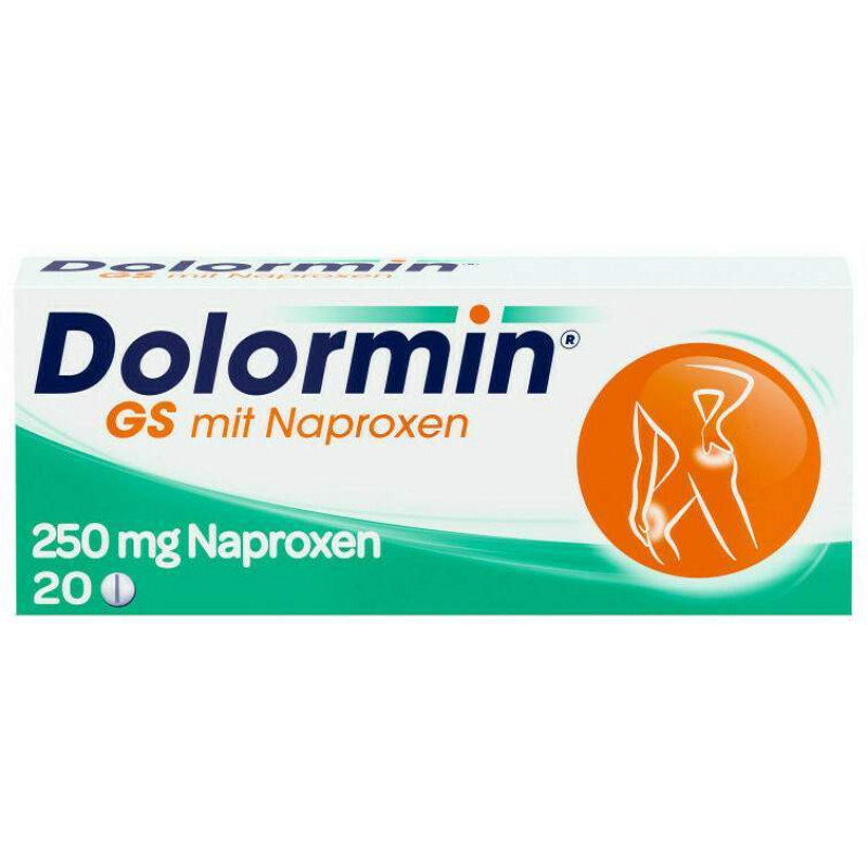Dolormin GS mit Naproxen 20 Filmtabletten