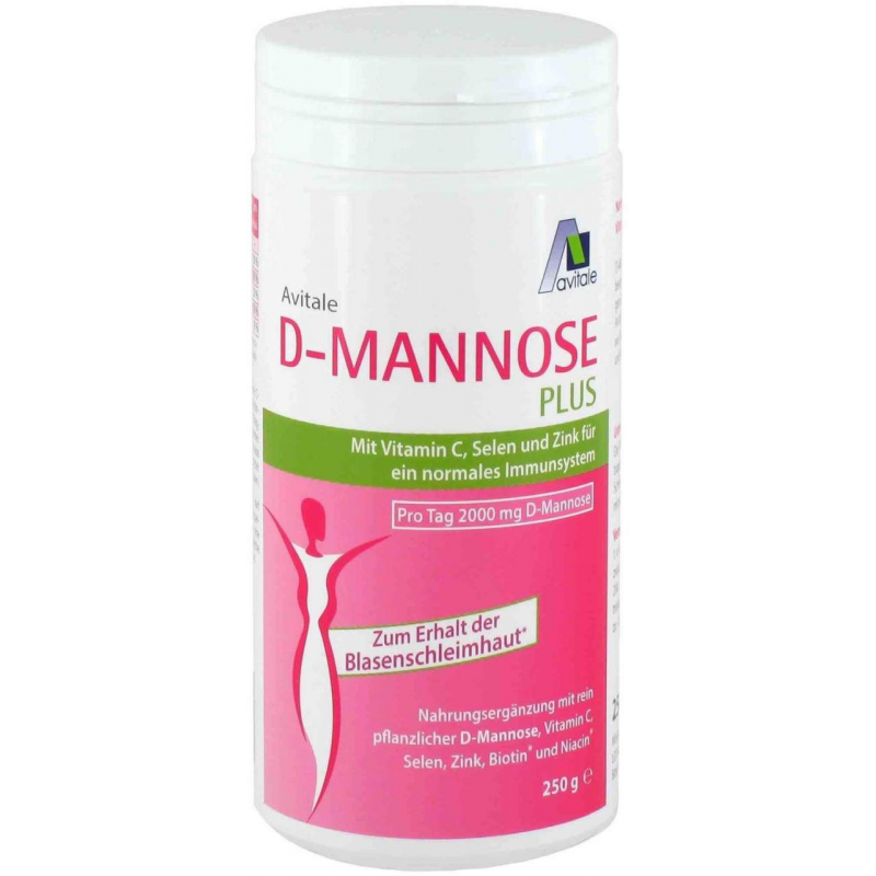 D-Mannose Plus 2000 mg 250 g Pulver