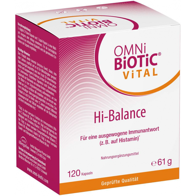 Omni Biotic Vital Hi-Balance 120 Kapseln