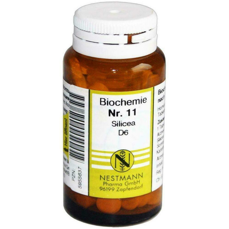 Biochemie 11 Silicea D 6 Tabletten 100 Tabletten