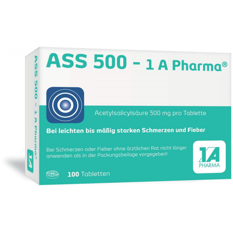 Ass 500 1A Pharma 100 Tabletten