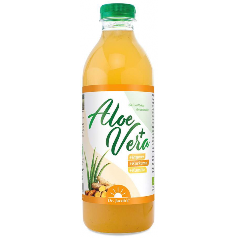 Aloe-vera-Gel-Saft plus Bio 1 Liter