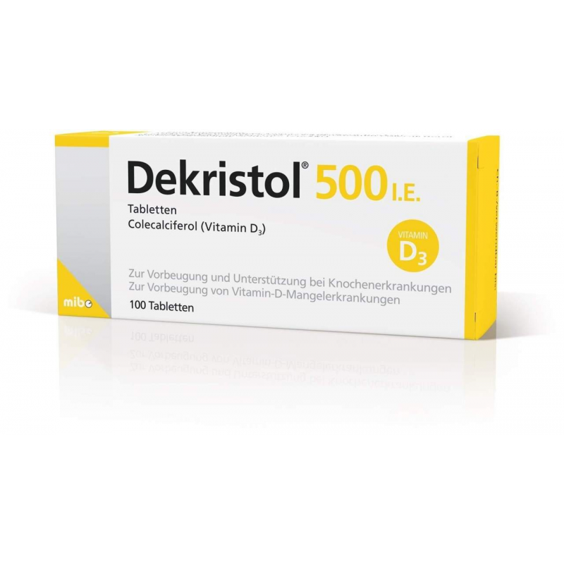 Dekristol 500 I.E. 100 Tabletten