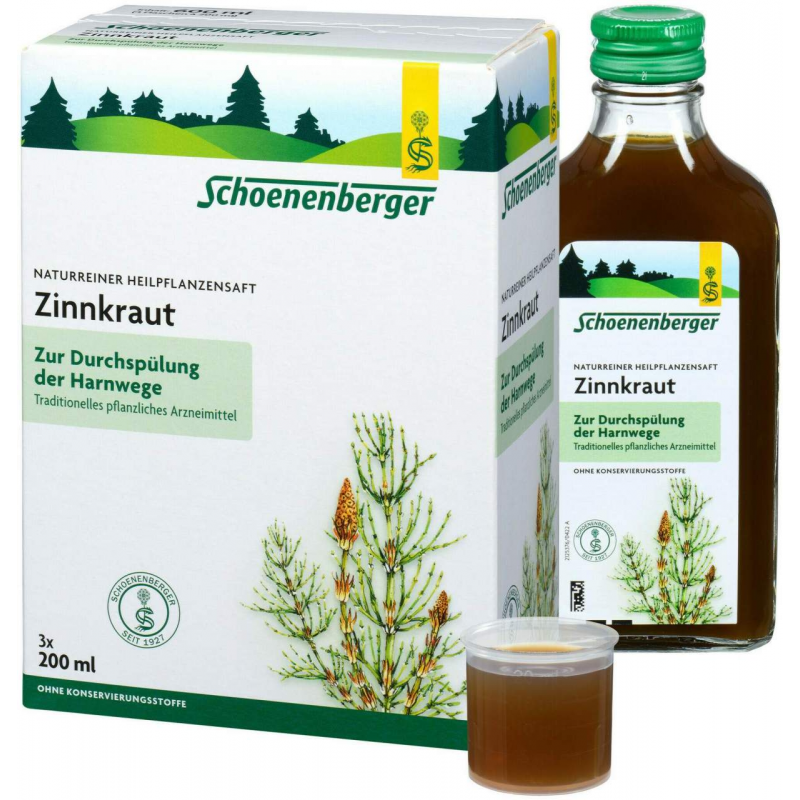 Zinnkrautsaft Schönenberger Heilpflanzensäfte