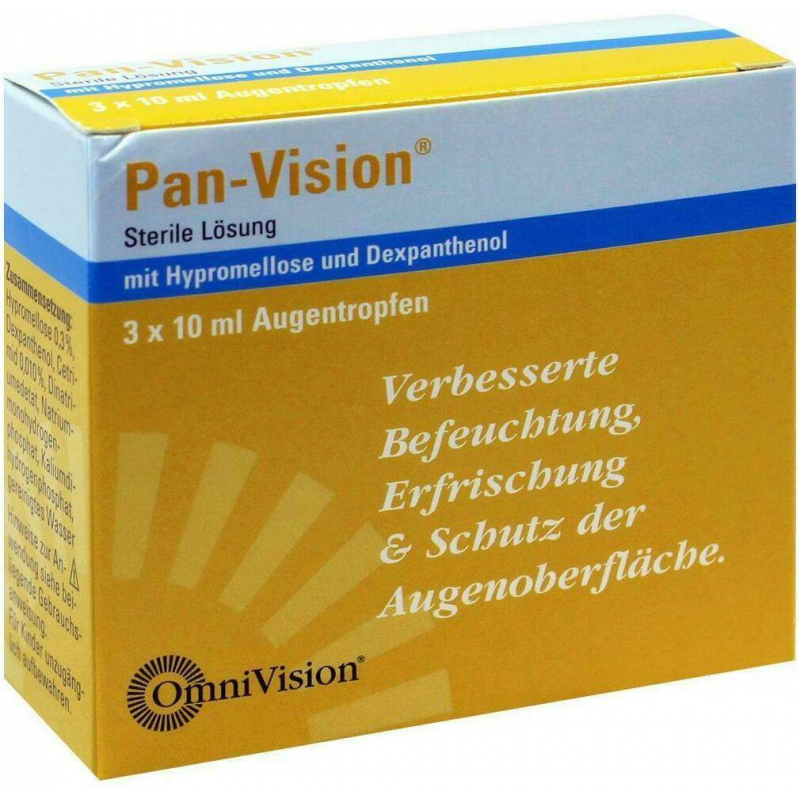 Pan Vision Augentropfen 3 x 10 ml