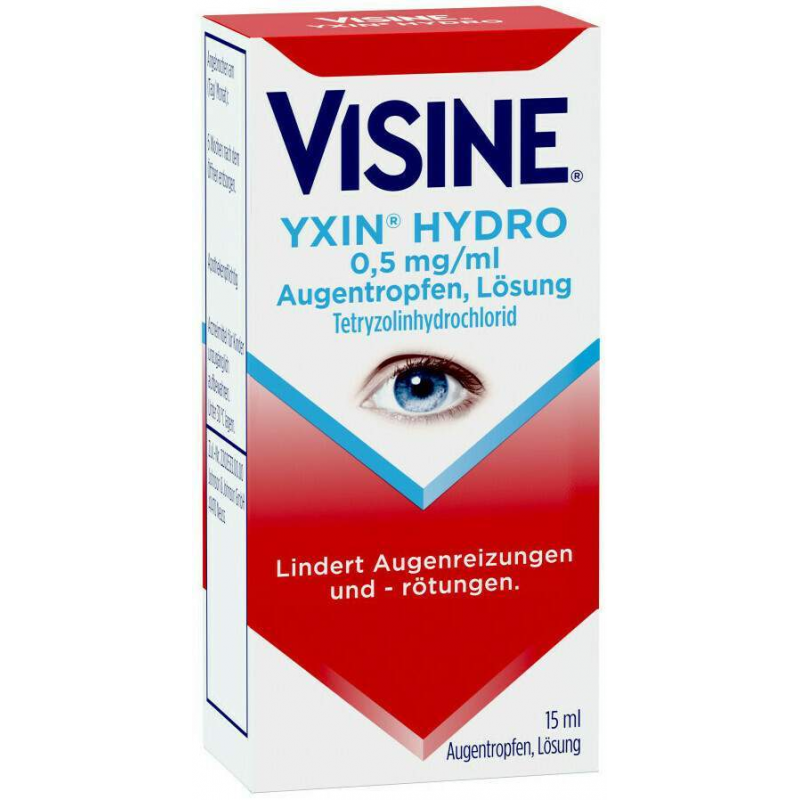 Visine Yxin Hydro 0,5 mg je ml Augentropfen 15 ml