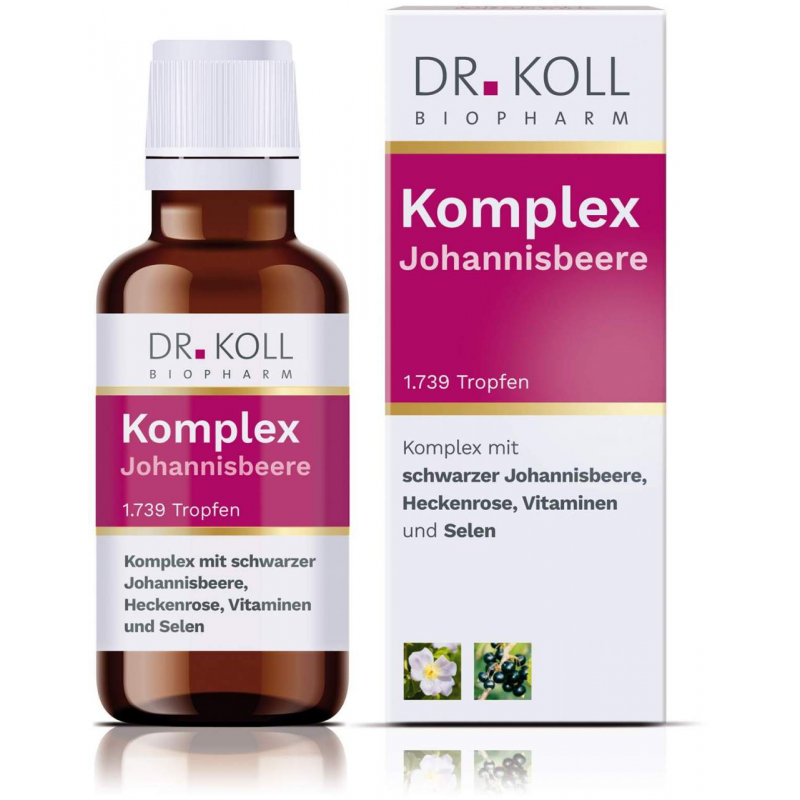 Komplex Johannisbeere Dr.Koll Gemmo Heckenrose 50 ml Tropfen
