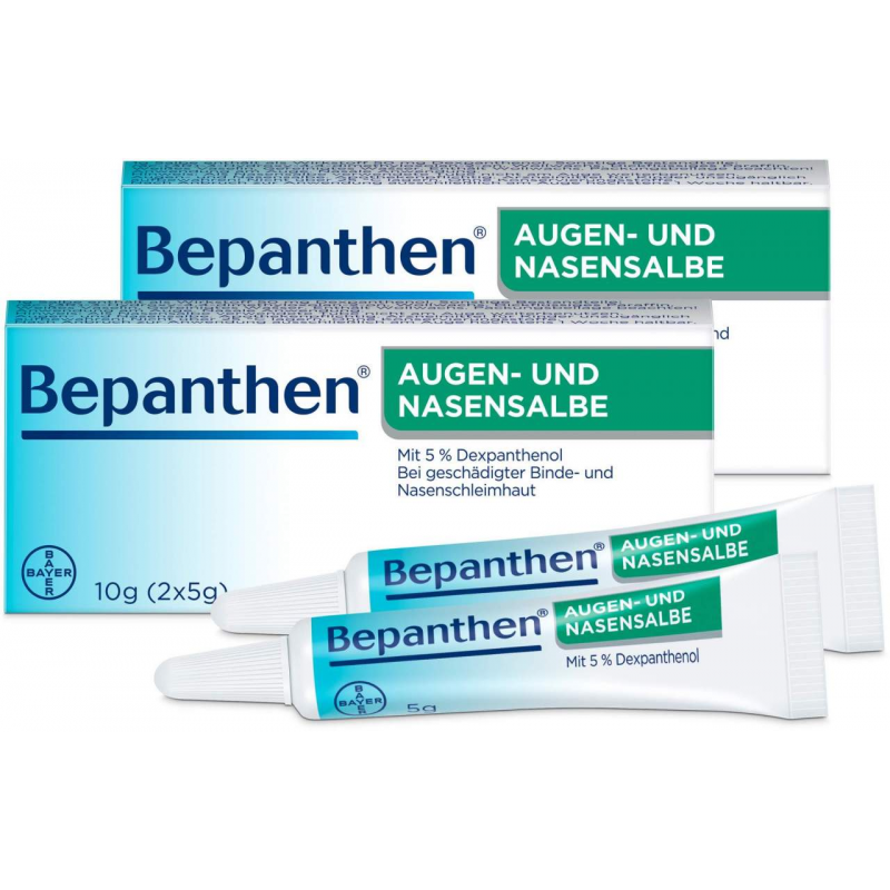 Bepanthen Augen- und Nasensalbe 2 x 10 g