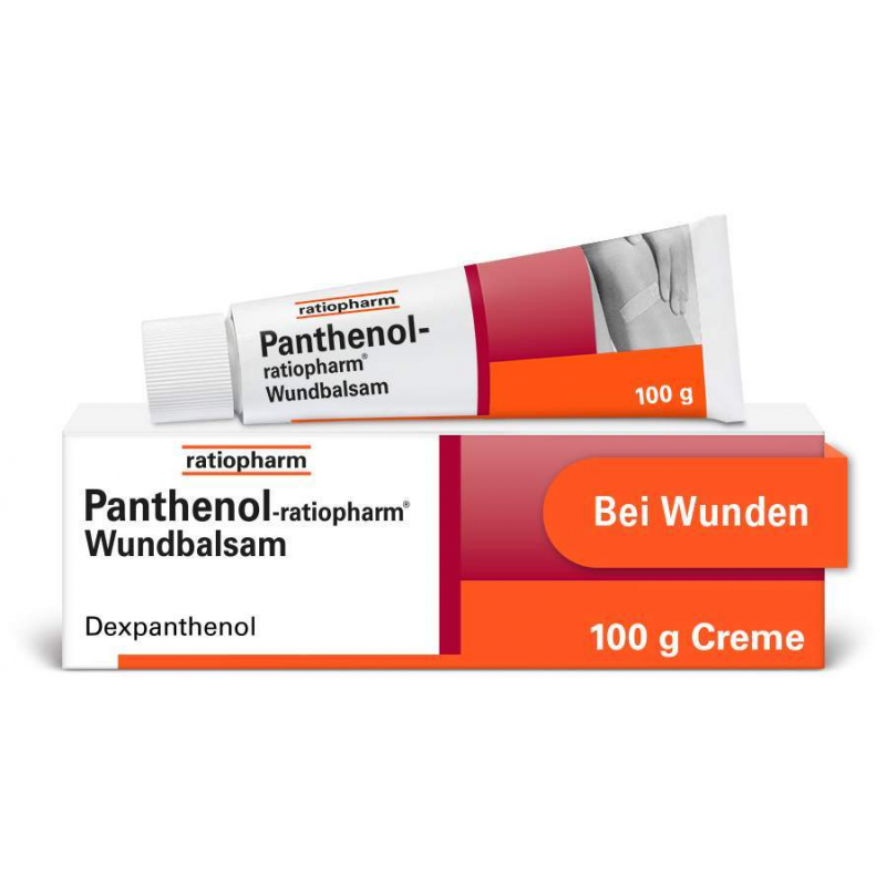 Panthenol-ratiopharm Wundbalsam 100 g Creme