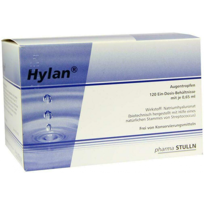 Hylan 120 Ein - Dosis - Behältnisse Mit Je 0,65 ml Augentropfen