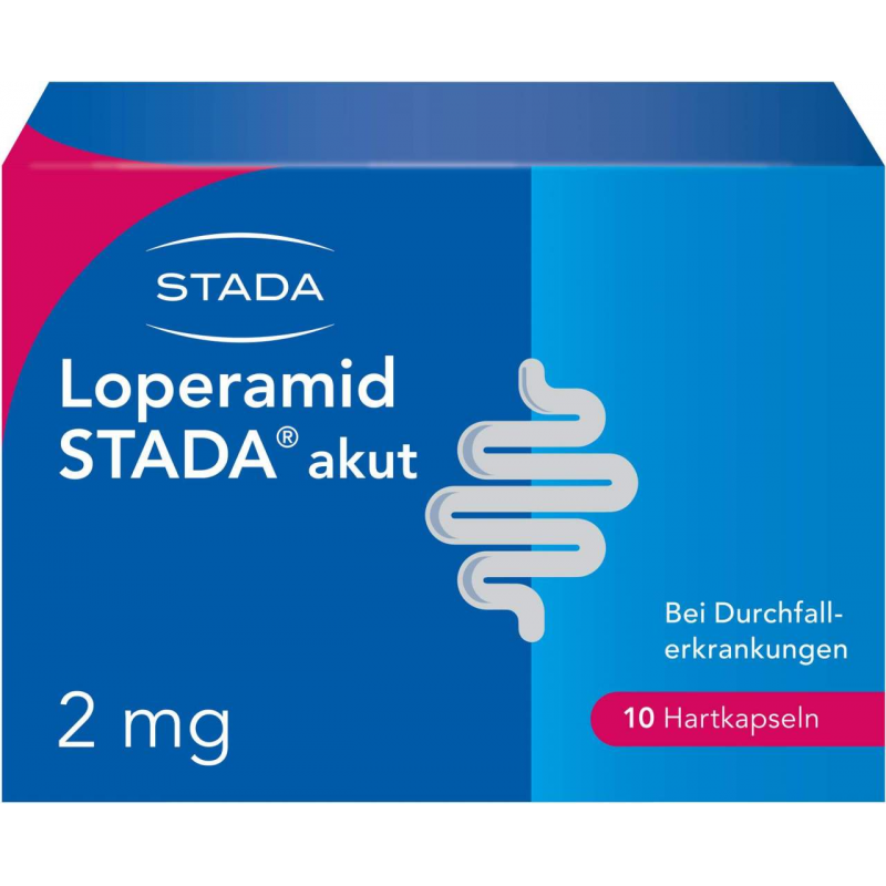 Loperamid STADA akut 2 mg 10 Hartkapseln