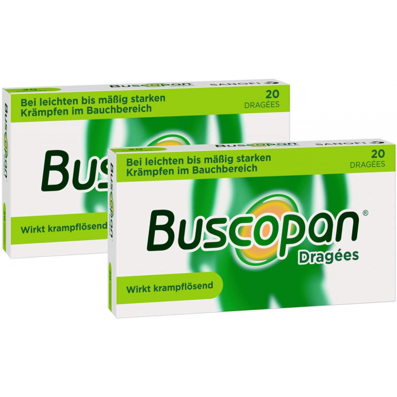 Buscopan 2 x 20 Dragees