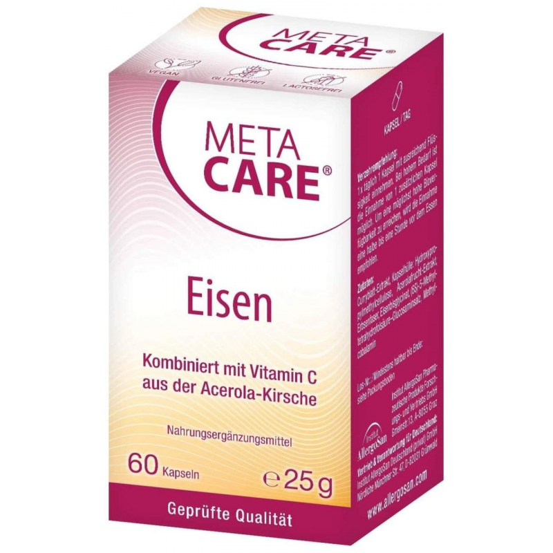 Meta - Care Eisen 60 Kapseln