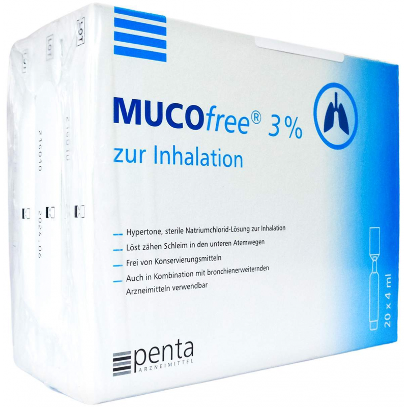 Mucofree 3% zur Inhalation