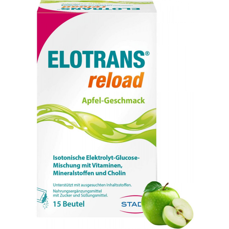 Elotrans reload Apfel 15 Beutel
