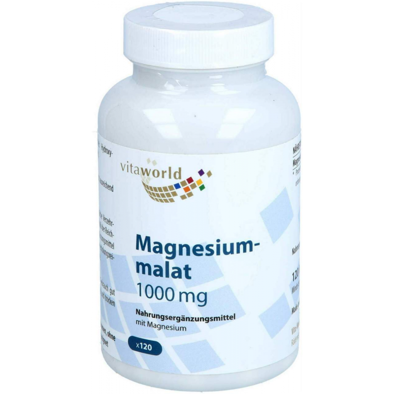 Magnesiummalat 1000 mg 120 Kapseln