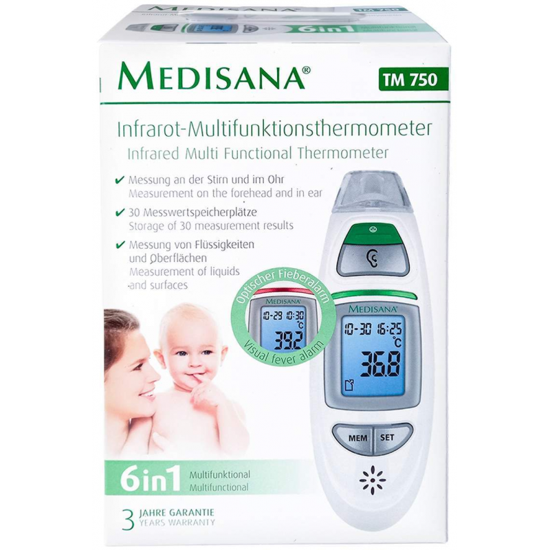 Medisana Infrarot-Fieberthermometer Tm750