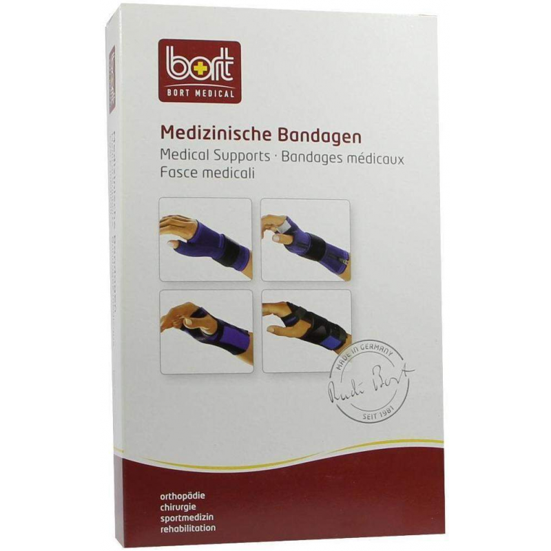 Bort Handgelenkstütze Mit Daumenaussparung Small Haut