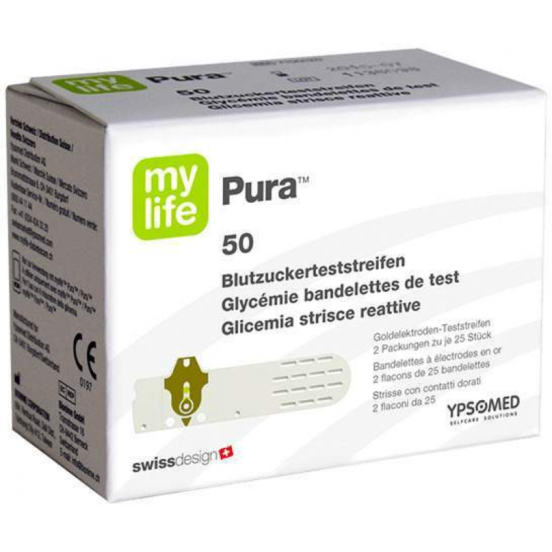 Mylife Pura Blutzucker Teststreifen 50 Stück