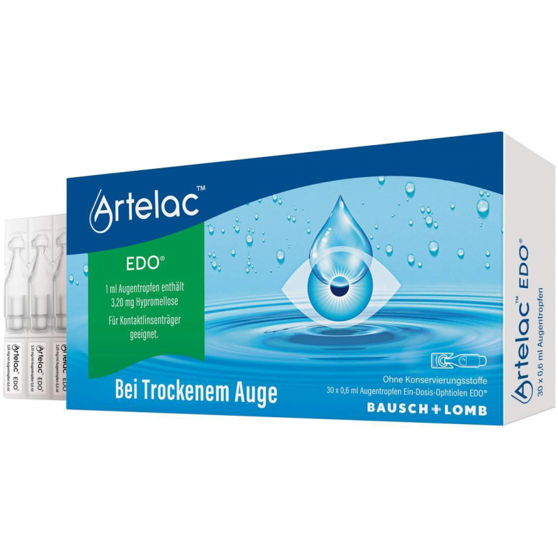 Artelac EDO Augentropfen 30 X 0.6 ml Augentropfen