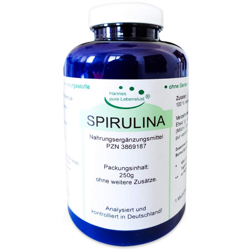 Spirulina 250 G Pulver
