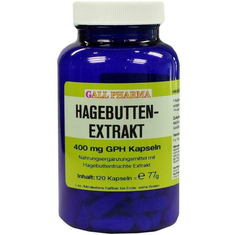 Hagebuttenextrakt 400 mg Gph 120 Kapseln